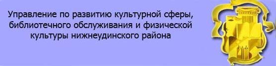 Управление по развитию культурной сферы, библиотечного обслуживания и физической культуры	 администрации муниципального района муниципального образования  'Нижнеудинский район'